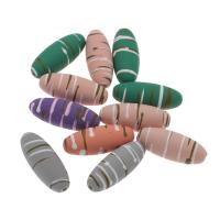 Акриловые ювелирные изделия Бисер, Акрил, Много цветов для выбора, 32*13mm, отверстие:Приблизительно 2mm, продается PC