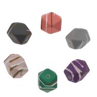 Акриловые ювелирные изделия Бисер, Акрил, Многоугольник, Много цветов для выбора отверстие:Приблизительно 2mm, продается PC