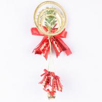 Plastic Christmas Bell, with Brass, Christmas Design & hanging & cute & fashion jewelry 300mm 