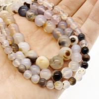 Natural Ocean Agate Beads, Round, DIY Approx 1mm Approx 14.9 Inch 