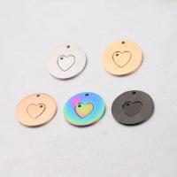 Stainless Steel Pendants, polished 23mm Approx 1.5,1.8mm  