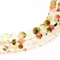 perles de melon , pastèque, Rond, bijoux de mode & DIY & normes différentes pour le choix Environ 1mm, Vendu par brin