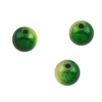 Acrylic Jewelry Beads, Round, Mini & fashion jewelry & DIY, green, 8mm Approx 1mm, Approx 