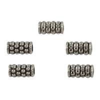 Zinc Alloy Jewelry Beads, Column, antique silver color plated, DIY Approx 2.7mm, Approx 