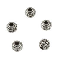 Zinc Alloy Jewelry Beads, antique silver color plated, DIY Approx 2.4mm, Approx 