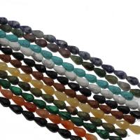 Gemstone Beads, Teardrop & faceted, 12*8mm Approx 1mm, Approx 