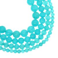 Amazonite Beads, ​Amazonite​, Round skyblue Approx 1mm Approx 14.9 Inch 