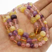 Mix Color Quartz Beads, Gemstone, Round mixed colors Approx 1mm Approx 14.9 Inch 