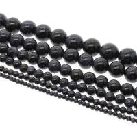 Blue Goldstone Beads, Round blue Approx 1mm Approx 14.9 Inch 