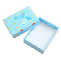 Jewelry Gift Box, Paper, Rectangle, printing, durable 