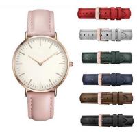 PU Leather Watch Bracelet, with Glass & Stainless Steel & Zinc Alloy, Chinese movement, Round, Unisex Approx 9.45 Inch 