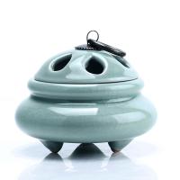 Porcelain Incense Burner, without incense & for home and office & durable 