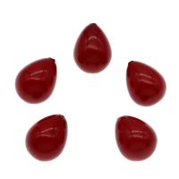 Half Drilled South Sea Shell Beads, Teardrop, half-drilled 16*13mm Approx 1mm 