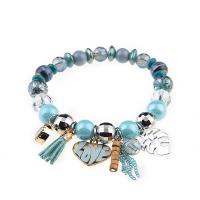 Zinc Alloy Crystal Bracelets, with Crystal, fashion jewelry & for woman 6cm 