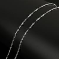 Chaîne d'acier inoxydable Rolo, bijoux de mode & DIY & chaîne Rolo, couleur originale Vendu par bobine