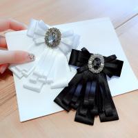 Cloth Brooch, with Crystal, fashion jewelry & for woman 