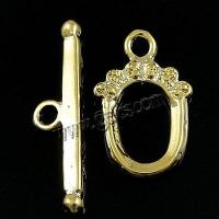 Brass Toggle Clasp, plated, fashion jewelry & single-strand Approx 2mm 