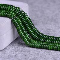Jade Taiwan Perlen, Taiwan Jade, poliert, DIY & verschiedene Größen vorhanden, grün, Länge:ca. 15 ZollInch, verkauft von Strang
