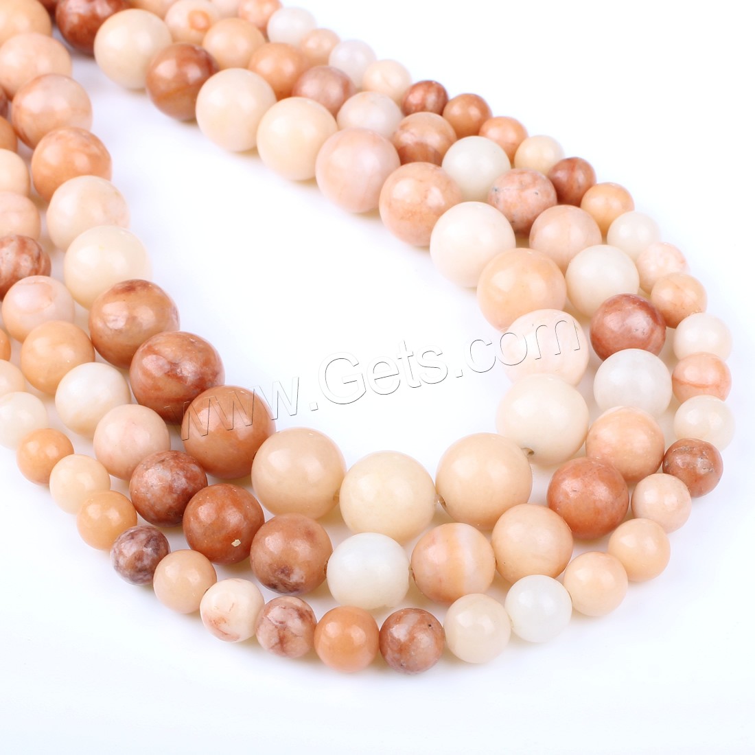 Red Aventurine Bead, Round, different size for choice, pink, Hole:Approx 1mm, Length:Approx 14.9 Inch, Sold By Strand