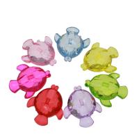 Pendentifs acryliques en translucides, Acrylique, poisson, DIY & transparent, couleurs mélangées Environ 2mm, Environ Vendu par sac