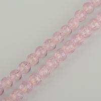 Lampwork Beads, Round, pink, 10mm Approx 1mm Approx 14 Inch, Approx 