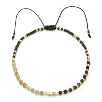 Bracelets de Woven Ball En alliage de zinc, Seedbead, avec alliage de zinc, bijoux de mode & pour femme, plus de couleurs à choisir, 16-22cm, Vendu par brin