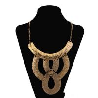 Fashion Statement Necklace, Zinc Alloy, plated, fashion jewelry & for woman nickel, lead & cadmium free .68 Inch 