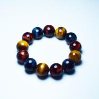 Tiger Eye Beads, Round  Approx 7 Inch 