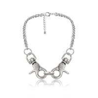 Fashion Iron Necklace, with Aluminum, plated, fashion jewelry & for woman, 58mm .7 Inch 