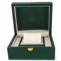 Caja de reloj de madera, MDF, Cuadrado, verde, 200x170x95mm, Vendido por UD