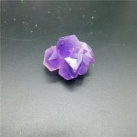 Amethyst Pendant, purple, 30mm 