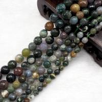 Natürliche Indian Achat Perlen, Indischer Achat, poliert, DIY & facettierte, Länge:ca. 15.7 ZollInch, verkauft von Strang
