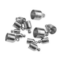 Stainless Steel End Caps, Metal, fashion jewelry & Unisex 