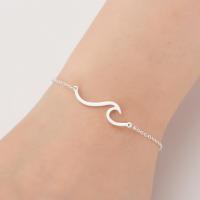 Stainless Steel Chain Bracelets, plated, fashion jewelry & for woman 