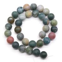 Natural Indian Agate Beads, Round, DIY & frosted 