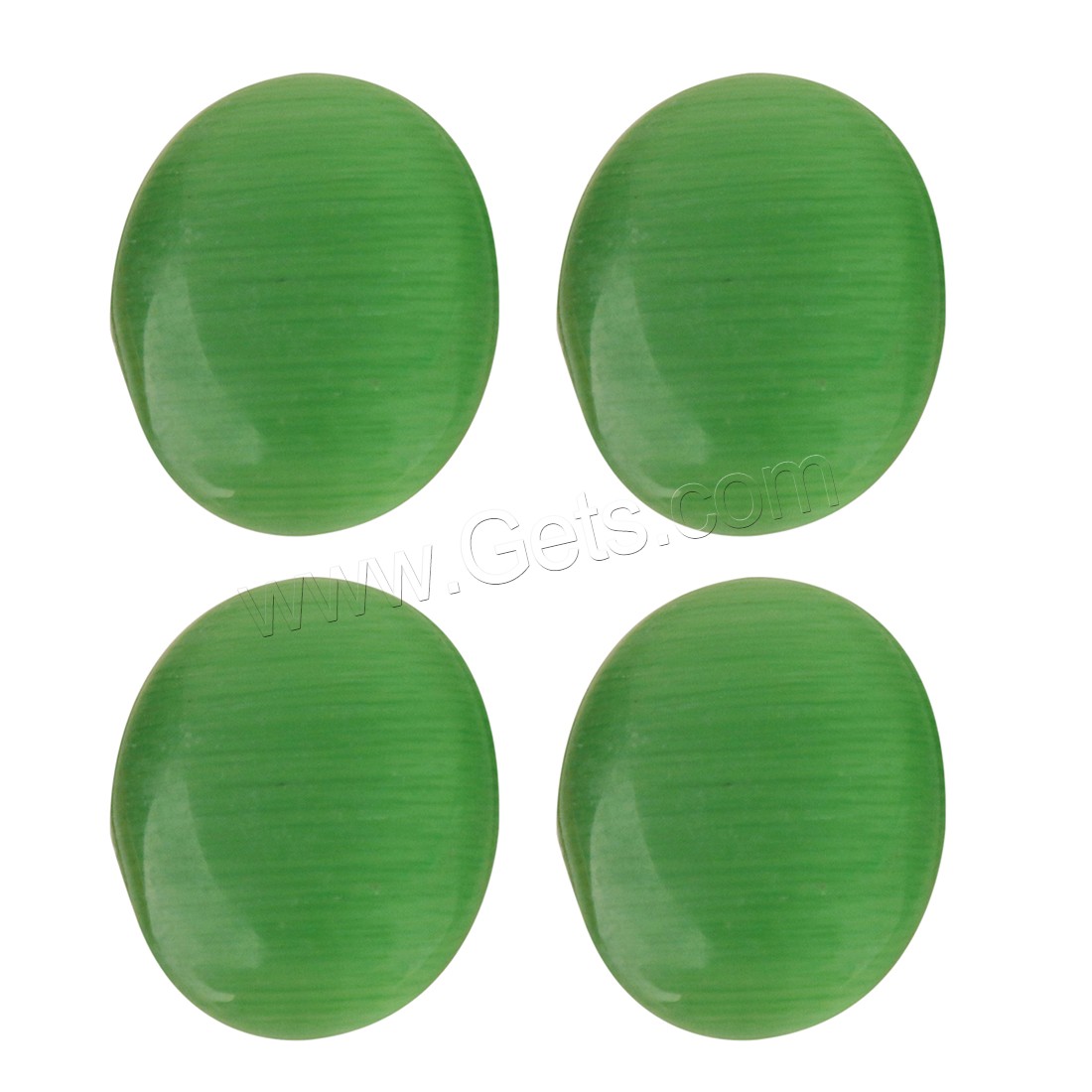 Cats Eye Beads, Ellipse, plated, DIY & different size for choice, more colors for choice, Sold By PC