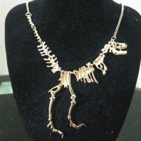 Zinc Alloy Necklace, Skeleton, plated Approx 17.7 Inch 