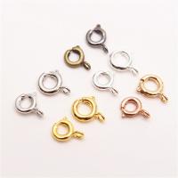 Brass Spring Ring Clasp, fashion jewelry & Unisex 