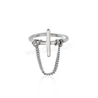 El anillo de dedo unisex, acero inoxidable, Joyería & unisexo & diverso tamaño para la opción, Vendido por UD
