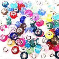 Harz Perle, Babys Atem, Epoxidharzklebstoff, DIY & großes Loch, keine, 14x9.4mm, Bohrung:ca. 5mm, 100PCs/Tasche, verkauft von Tasche