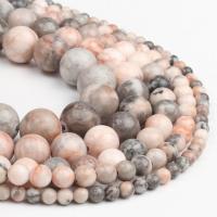 Agate Beads, Pink Agate, Round, polished, pink 