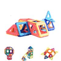 Plastic Magnetic Brick Toy, with Plastic, for children 