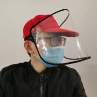 Droplets & Dustproof Face Shield Hat, Polyester, sun protection & windproof 