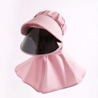 Droplets & Dustproof Face Shield Hat, Cotton, sun protection & anti ultraviolet 