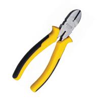Side Cutter, Alloy Steel, with Plastic, durable, yellow, 152mm 