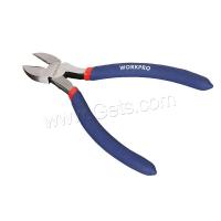 Side Cutter, High Carbon Steel, with Plastic, durable & anti-skidding, blue 