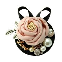 Zinc Alloy Jewelry Brooch, Cloth, with Zinc Alloy, fashion jewelry & for woman 70mm 
