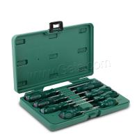 Tool Set, Alloy Steel, 8 pieces & durable & with magnetic, green        