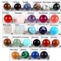 Perles de pierre gemme mixte, Pierre naturelle, bijoux bouddhiste, plus de couleurs à choisir, 16mm Vendu par lot