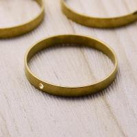 Brass Linking Ring, DIY, original color 